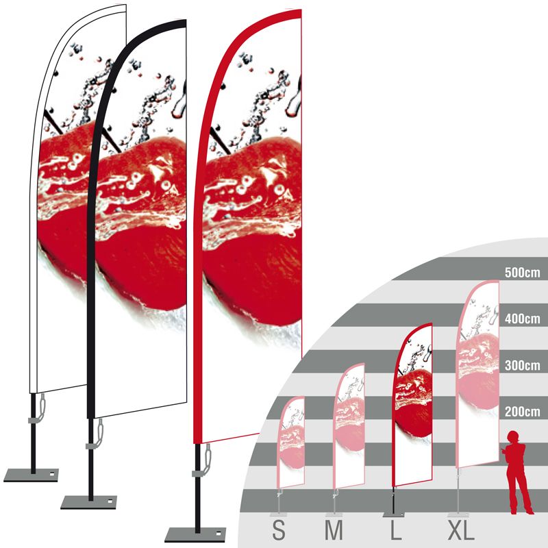Beachflag Promo Feather Straight Beachflag Promo Feather Straight